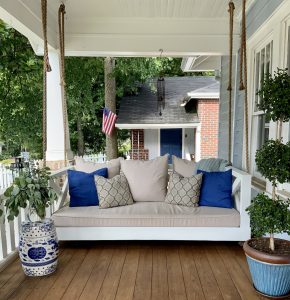 Front Porch Bed Swing - Deidra Lauren Designs
