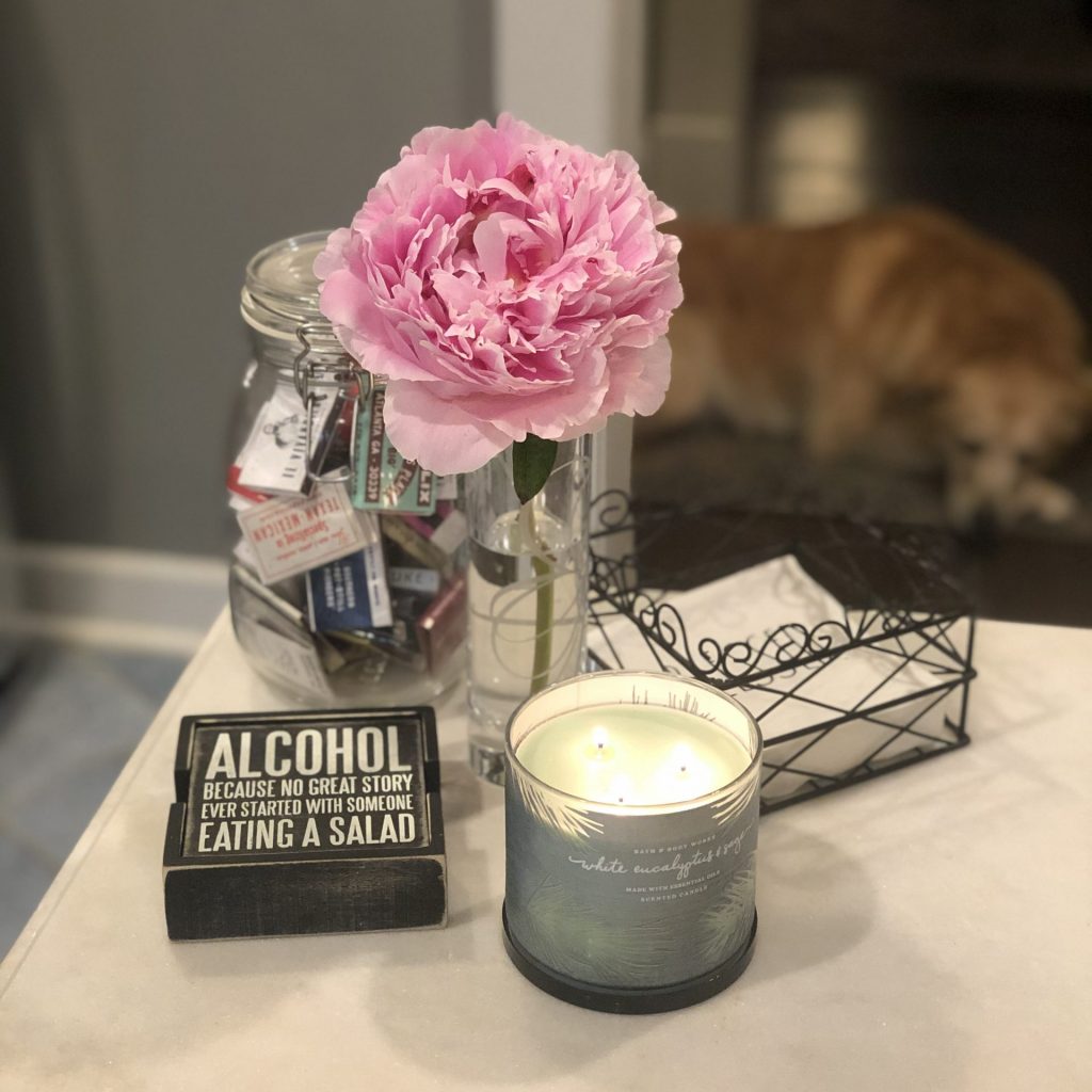 Flower & Candle - Deidra Lauren Designs